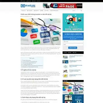 Mẫu website tin tức chia sẻ kiến thức SEO, Digital Marketing AZ Agency