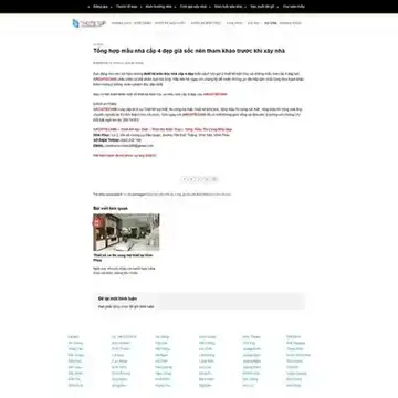 Mẫu website Công ty kiến trúc, nội thất, xây dựng M-654